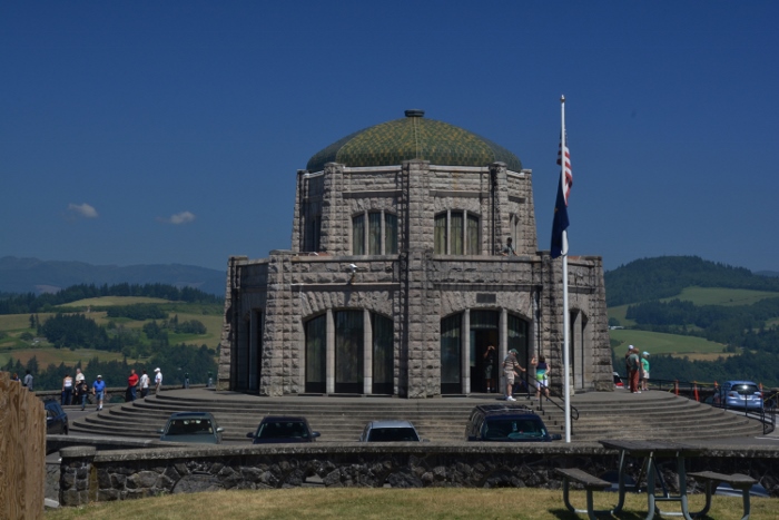 The Vista House on Crown Point